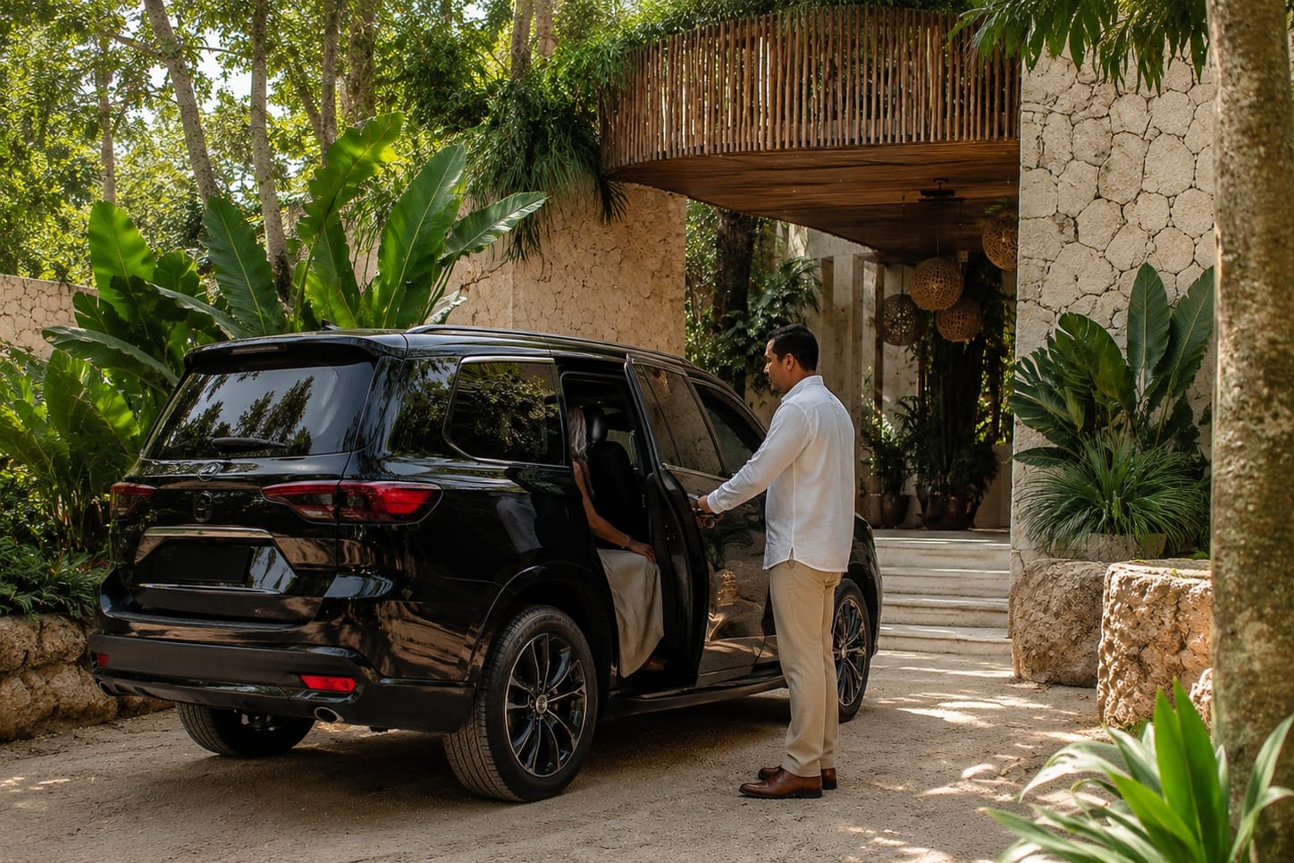Private transportation and airport transfers in Tulum