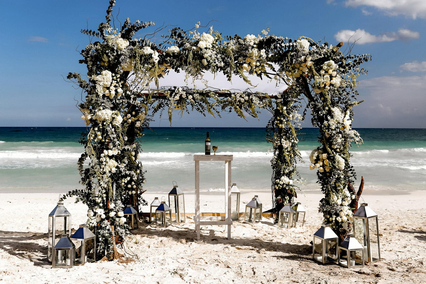 Flowers & Arches The Key Tulum Personal Concierge Service Wedding